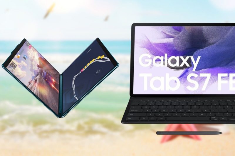 Tablet Lenovo Yoga y una Tablet Samsung Galaxy